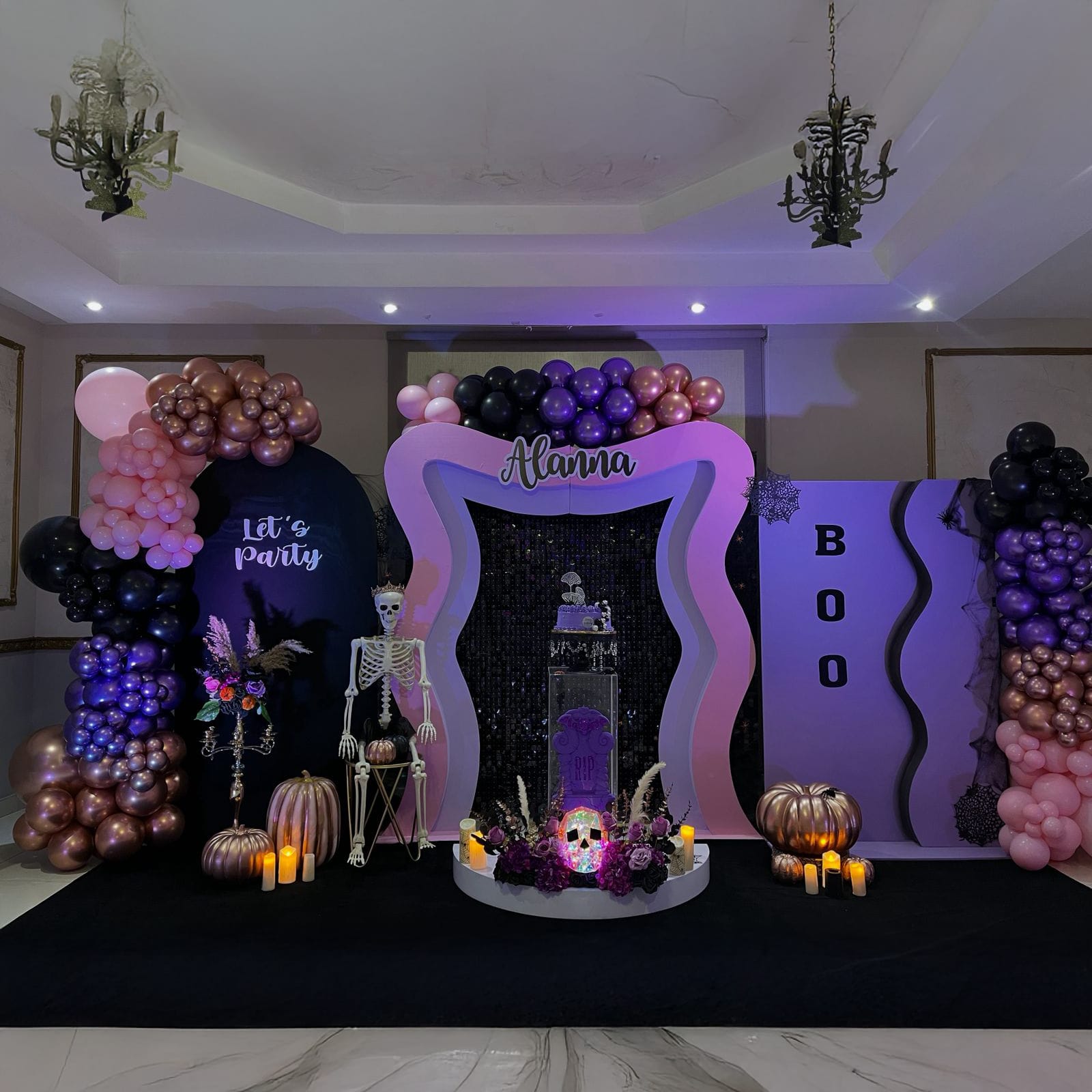 Decoración evento diferente